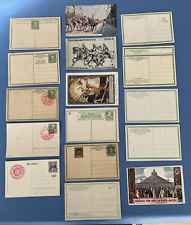 Austria, Hapsburg, lot of 17 special postcards marking Special Events 1908-1921 picture