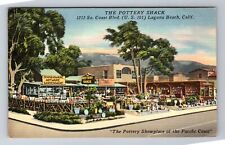 Laguna Beach CA-California, The Pottery Shack, Antique, Vintage c1951 Postcard picture