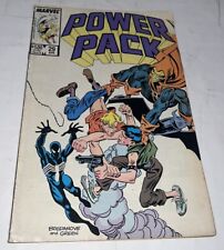 Power Pack #29 Marvel Comics 1987 VF/NM Black Suit Spider-Man Hobgoblin App. picture