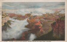 Storm Clouds Grand Canyon National Park AZ Posted Whiteborder Vintage Postcard picture