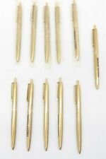 Vintage Fidelity Federal Gold Tone Pens Lot of 11  T5 picture