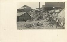 c1907 RPPC Postcard; Mining Scene, Unknown US Location, unposted picture
