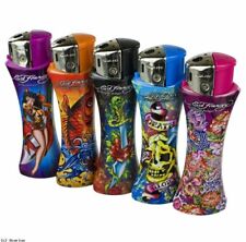 5PC ED HARDY REFILLABLE TATTOO CURVE LIGHTER/any 5Pc RANDOM( Without Gas ) picture