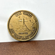 USS Ohio SSBN 726, First Trident Missile Submarine, General Dynamics Coin picture