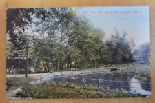 OLD TOWN MILL POND, NEW LONDON. CONN - POSTCARD c. 1907-1915 picture