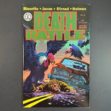 Death Rattle 6 SIGNED Denis Kitchen 1986 Kitchen Sink Press Horror MATURE comic picture
