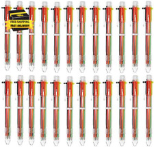 24 Pack Novelty Multicolor Ballpoint Pen, Retractable Roller Ballpoint Pens Mult picture