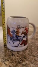 Vintage Stetson Hat Cowboy Themed Art Limited Edition Beer Stein Mug Coffee Mug picture
