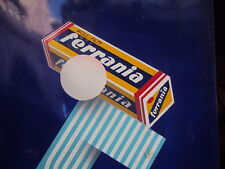 FERRANIA ROLL FILM ORIGINAL VERY OLD VINTAGE PORCELAIN SIGN MADE IN ITALY picture