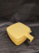 Tupperware Cheese Slice Keeper / Yellow Forget Me Not (5338) picture
