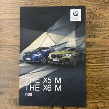 2019 2020  BMW X5M X6M M AUSTRALIA M PERFORMANCE  BROCHURE RARE picture