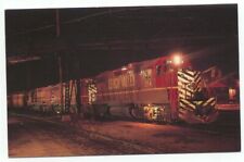 Lehigh Valley EMD GP38-2 Railroad Train Engine Locomotive 314 Sayre PA Postcard picture