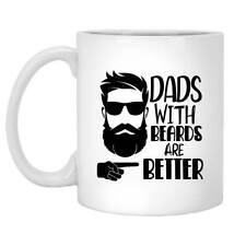 dads with beards are better Coffee Mugs fathers day gifts Mug picture