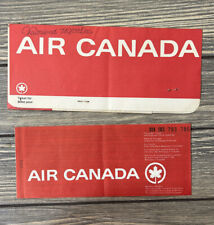 Vintage 1971 December Air Canada Ticket Cleveland B picture