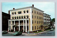 Old Postcard St Johnsbury House Hotel Vermont VT c1950-1960 cars picture
