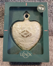 Lenox 1997 Annual Heart Ornament Original Box picture