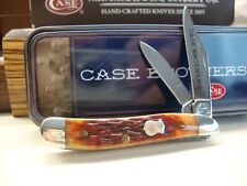 CASE BROTHERS CUTLERY 6220 SS PEANUT 2004 CHESTNUT BONE Limited Edition MINT TIN picture