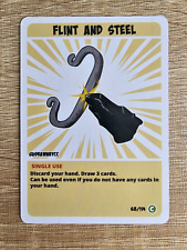 hermitcraft tcg card, effect - Flint And Steel picture