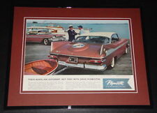 1959 Plymouth 11x14 Framed ORIGINAL Vintage Advertisement Poster picture