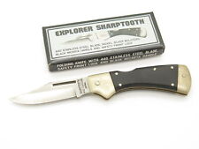 Vtg '80s Explorer Sharptooth Imai Seki Japan Folding Lockback Knife *Unfinished picture