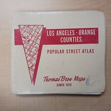 Vintage 1981 Thomas Guide Bros Maps Popular Street Atlas Los Angeles picture