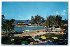 c1950's Grand Bahama Hotel Resort Grand Bahama Island Bahamas Postcard picture