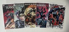 Marvel Comics: Death Of The Venomverse Vol. 1 (2023) #1-5 Complete Cover C Set picture