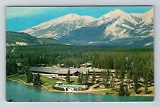 Jasper -Alberta, Jasper Park Lodge, Advert, Vintage Postcard picture