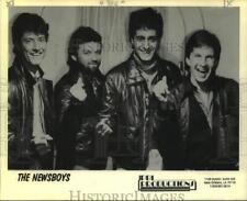 1984 Press Photo The Newsboys will be shouting headlines Wednesday at Jimmy's picture