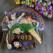 Mardi Gras Krewe TUCKS Beaded Necklace 2013 Uncovers History picture