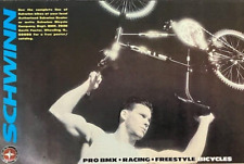 Rare Original 1980's BMX Schwinn Cycling Bike Advertisement AD picture
