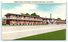 CORBIN, KY Kentucky ~ Roadside STEWART'S MOTEL c1950s Linen Postcard picture