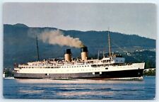 Postcard Canada Vancouver CPR Princess Marguerite Steam Ship J5 picture
