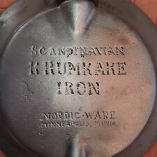 Vintage Original Nordic Ware Scandinavian Krumkake Iron with Base picture