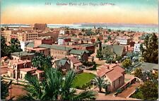 Postcard General View of San Diego, California picture