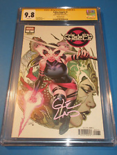 Fallen Angels #1 Rare 1:25 Land Variant Signed CGC 9.8 NM/M Signature Series Wow picture