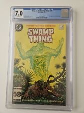 SAGA OF THE SWAMP THING CGC 7.0 FINE/VERY FINE DIRECT EDITION picture