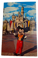 Disneyland, California, Mickey Mouse, Sleeping Beauty Castle, Vintage Postcard picture