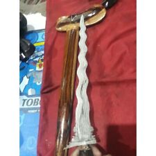 Vintage & Rare Javanese traditional sword Keris Omyang Jimbe Pamor Banyu Milih picture