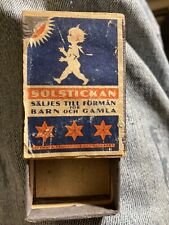 Antique Foreign 2 Piece Match Box picture