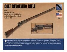 Colt Revolving Rifle  Atlas Classic Firearms Card picture