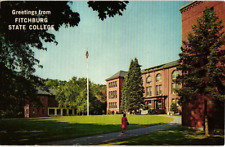Postcard Greetings Fitchburg State College Fitchburg Massachusetts picture