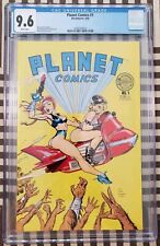 Planet Comics #1 (Blackthorne 1988) CGC 9.6 WP Dave Stevens Good Girl Cover picture