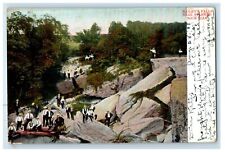 1908 Bailey's Falls Near Starved Rock Illinois IL Posted Antique Postcard picture