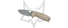 Fox Knives Core FX-604MN Liner Lock Natural Micarta Elmax Stainless Pocket Knife picture