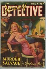 Spicy Detective Apr 1941 HJ Ward GGA Cover Art Pulp picture