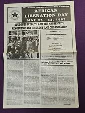 May 1997 All-African Peoples Socialist Revolutionary Party Liberation Day Paper picture