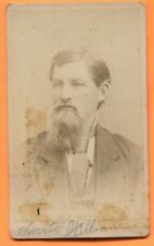 CDV Toledo, OH, Portrait of a Bearded Man, by McKecknie, circa 1870s Backstamp picture