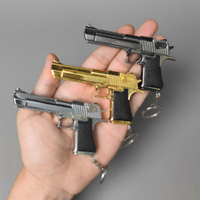 1:3 Desert Eagle Toy Gun Model Keychain Pistol Shape Keychain For Men Boy picture