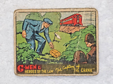 1936 Gum G-Men & Heroes of The Law - #101 